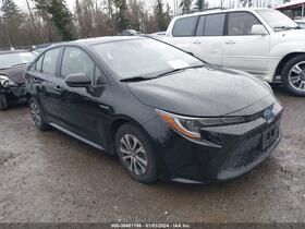 2021 Toyota Corolla Hybrid