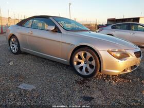 2007 BMW 6 Series