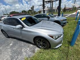 2017 Infiniti Q50 at FL - Orlando, Copart lot 67817785